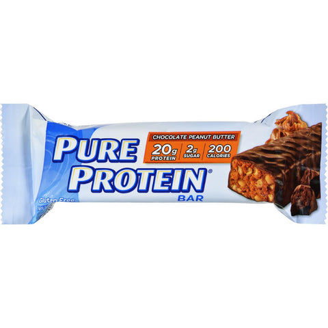 Pure Protein Bar - Peanut Butter - Case Of 6 - 50 Grams