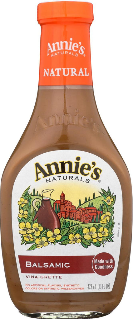 Annie's Naturals Vinaigrette Balsamic - Case Of 6 - 16 Fl Oz.