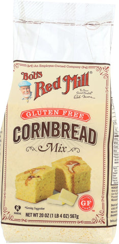 Bob's Red Mill Gluten Free Cornbread Mix - 20 Oz - Case Of 4