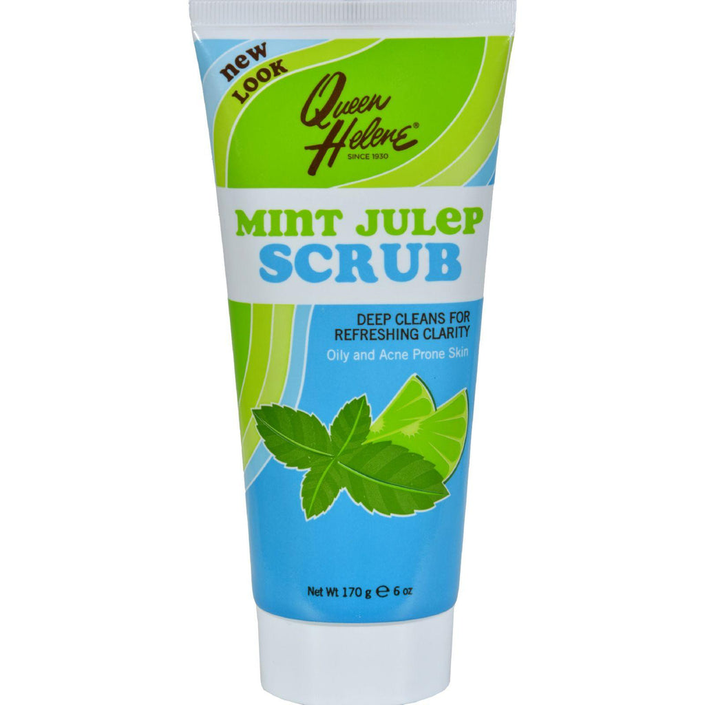 Queen Helene Refreshing Natural Facial Scrub Mint Julep - 6 Oz