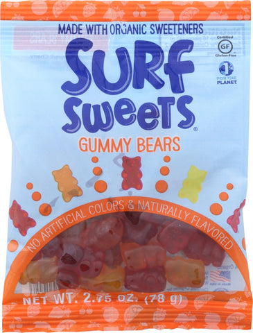 Surf Sweets Gummy Worms - Sweet - Case Of 12 - 2.75 Oz.