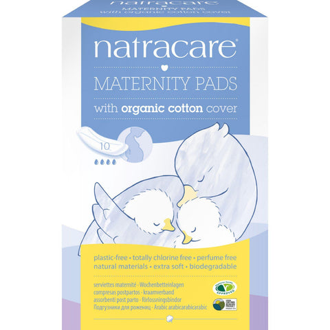 Natracare New Mother Natural Maternity Pads - 10 Pads