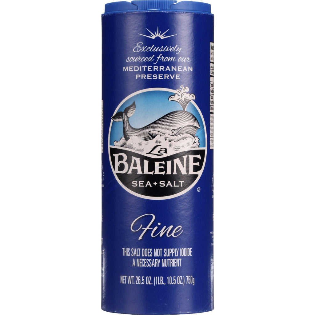 La Baleine Sea Salt Sea Salt - Fine - 26.5 Oz - Case Of 12