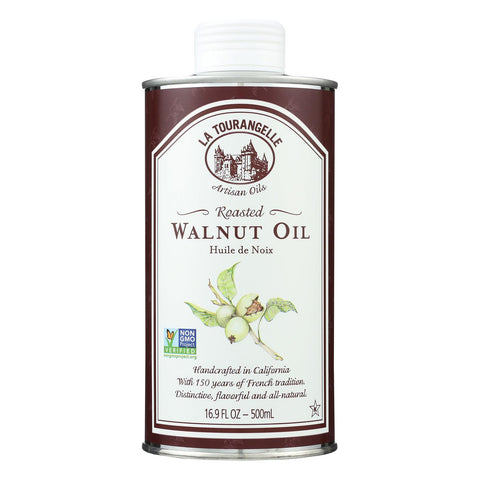 La Tourangelle Roasted Walnut Oil - Case Of 6 - 500 Ml