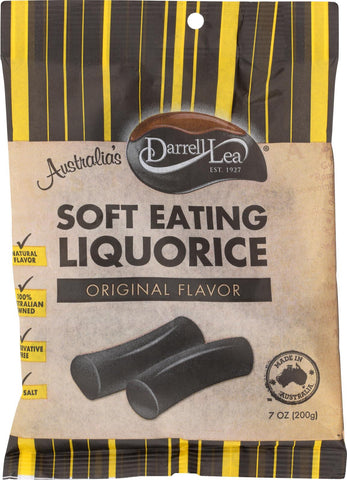 Darrell Soft Eating Liquorice - Original - Case Of 8 - 7 Oz.