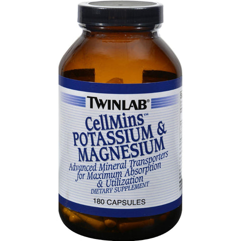 Twinlab Cellmins Potassium And Magnesium - 180 Capsules