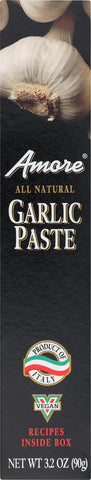 Amore Garlic Paste - Case Of 12 - 3.15 Oz.