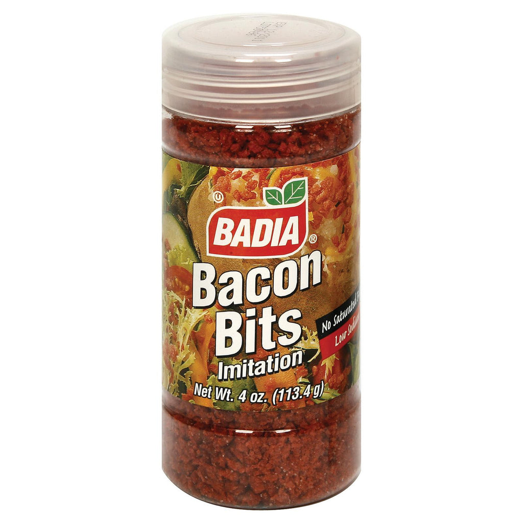 Badia Spices Imitation Bacon Bits - Case Of 12 - 4 Oz.