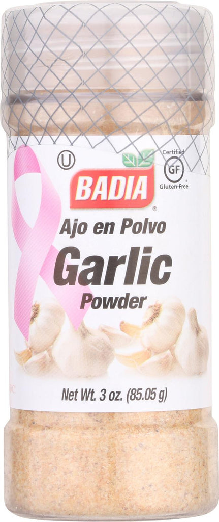 Badia Spices Garlic Powder - Case Of 12 - 3 Oz.