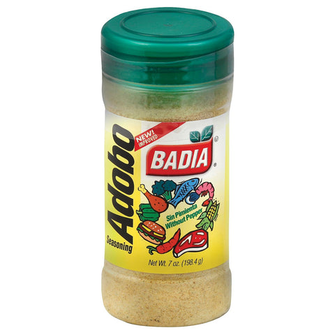 Badia Spices Adobo Seasoning Without Pepper - Case Of 12 - 7 Oz.