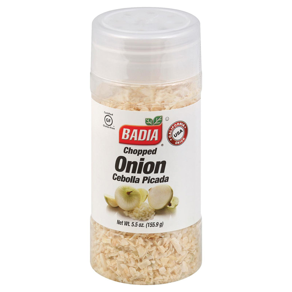 Badia Spices Chopped Onion - Case Of 12 - 5.5 Oz.