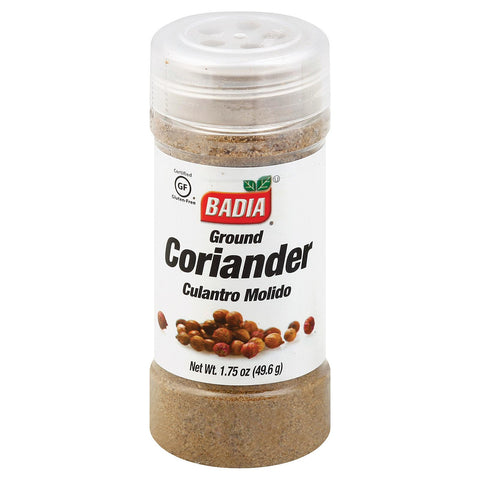 Badia Spices Ground Coriander - Case Of 12 - 1.75 Oz.