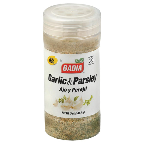 Badia Spices Ground Garlic And Parsley - Case Of 12 - 5 Oz.