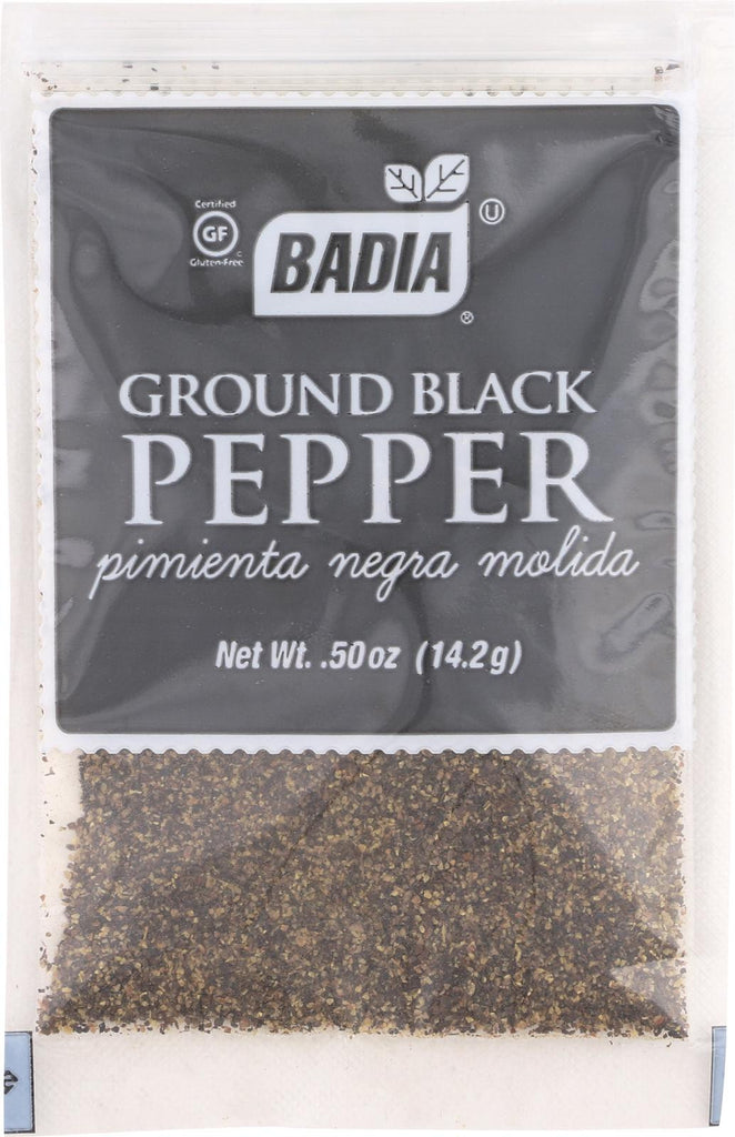 Badia Spices Ground Black Pepper - Case Of 12 - 0.5 Oz.