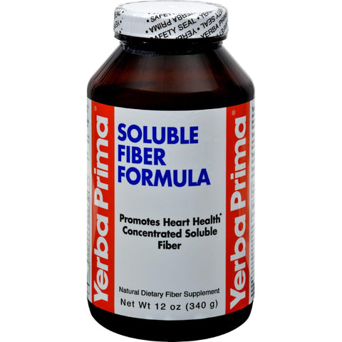 Yerba Prima Soluble Fiber Formula - 12 Oz