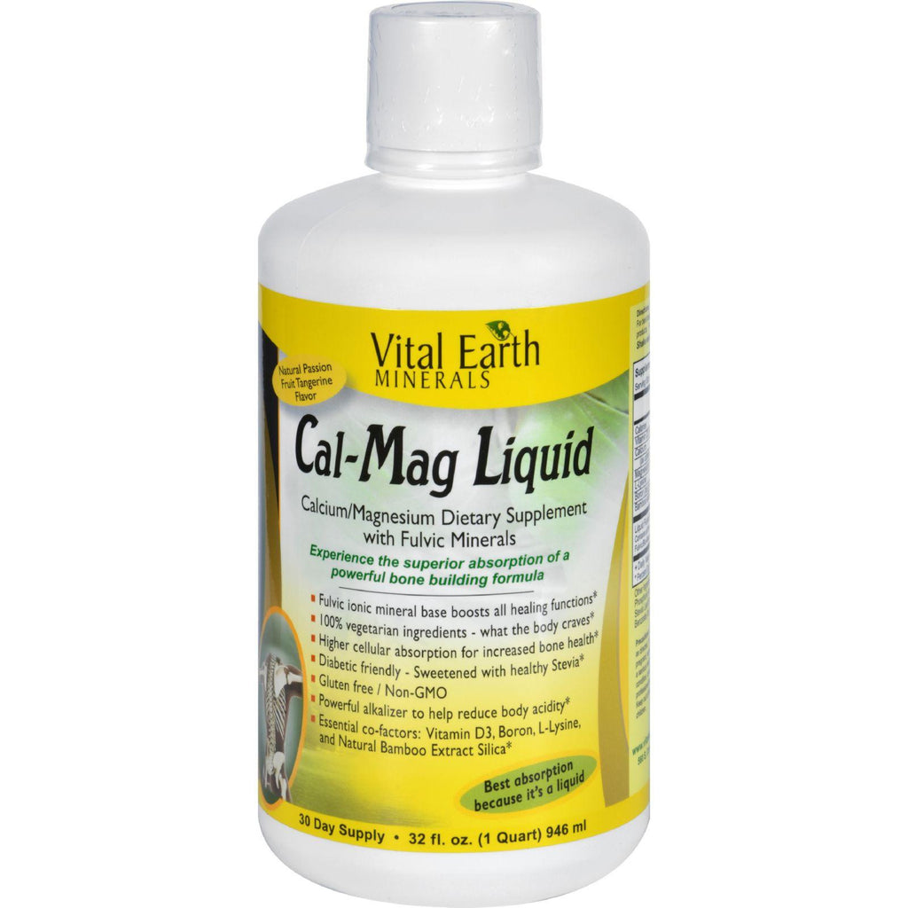 Vital Earth Minerals Cal-mag - Liquid - 32 Oz