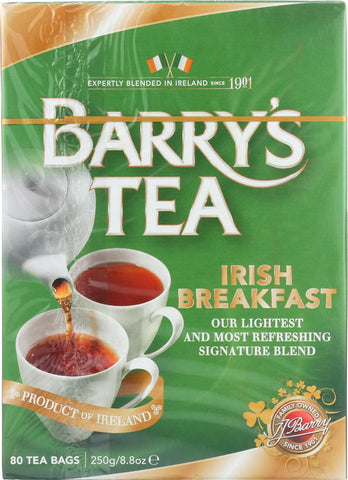 Barry's Tea Irish Tea - Irish Breakfast - Case Of 6 - 80 Bags