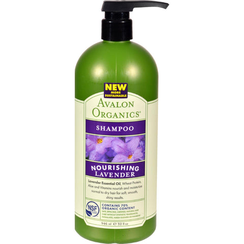 Avalon Organics Nourishing Shampoo Lavender - 32 Fl Oz