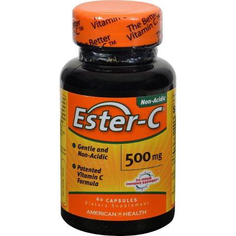 American Health Ester-c - 500 Mg - 60 Capsules