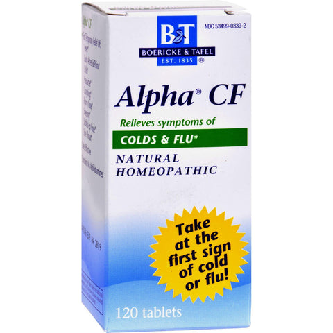 Boericke And Tafel Alpha Cf - 120 Tablets