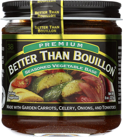 Better Than Bouillon Organic Seasoned - Vegetable Base - Case Of 6 - 8 Oz.