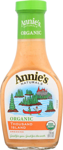 Annie's Naturals Organic Dressing Thousand Island - Case Of 6 - 8 Fl Oz.