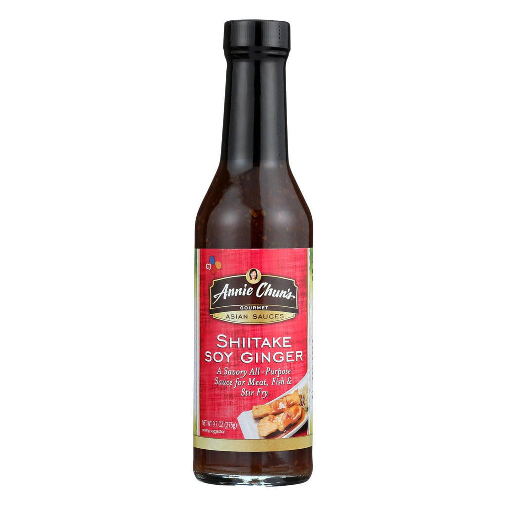 Annie Chun's Shiitake Soy Ginger Sauce - Case Of 6 - 9.7 Fl Oz.