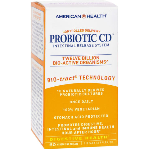 American Health Probiotic Cd Intestinal Release System - 60 Vtablets