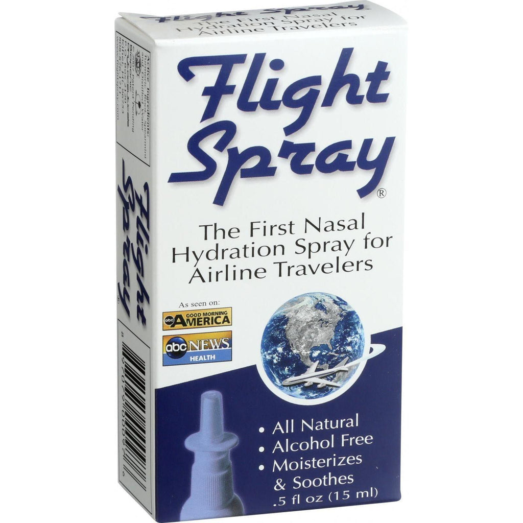 Flight Spray Nasal Hydration Spray - Airline Travelers - .5 Oz