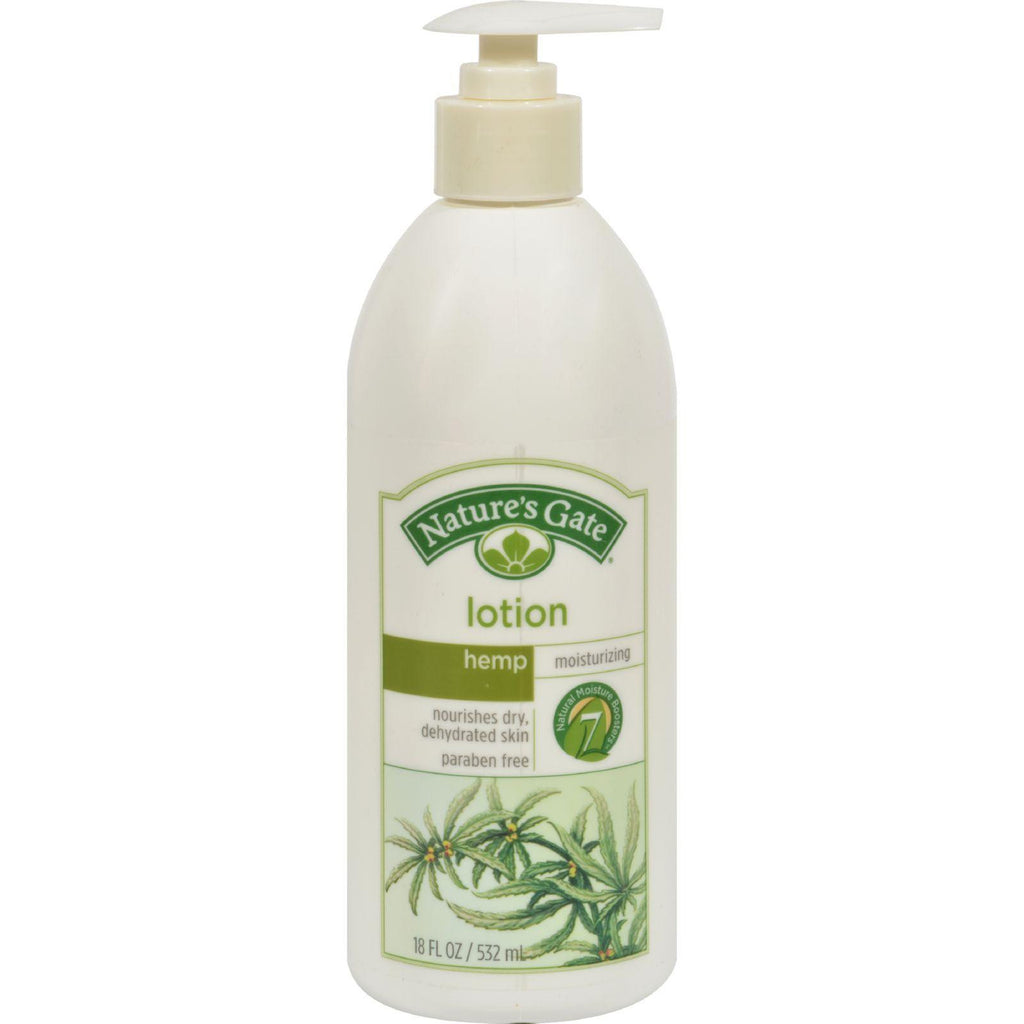 Nature's Gate Hemp Moisturizing Lotion - 18 Fl Oz