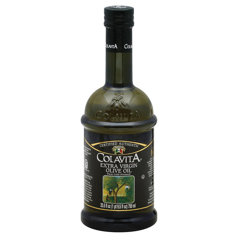 Colavita Extra Virgin Olive Oil - First Cold Pressed - Case Of 6 - 25.5 Fl Oz.