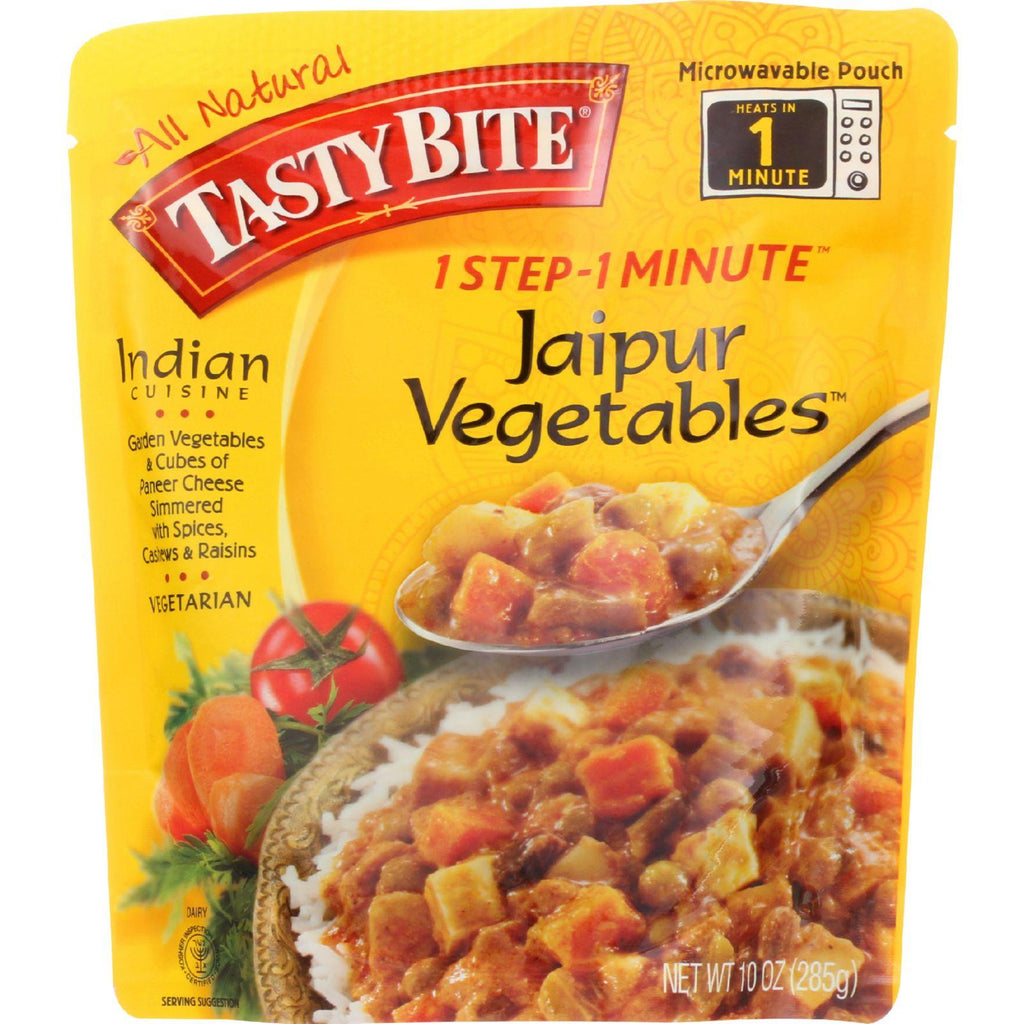 Tasty Bite Entrees - Indian Cuisine - Jaipur Vegetables - 10 Oz - Case Of 6