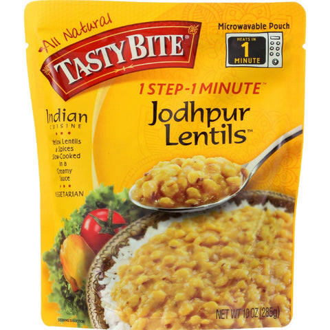 Tasty Bite Entree - Indian Cuisine - Jodhpur Lentils - 10 Oz - Case Of 6