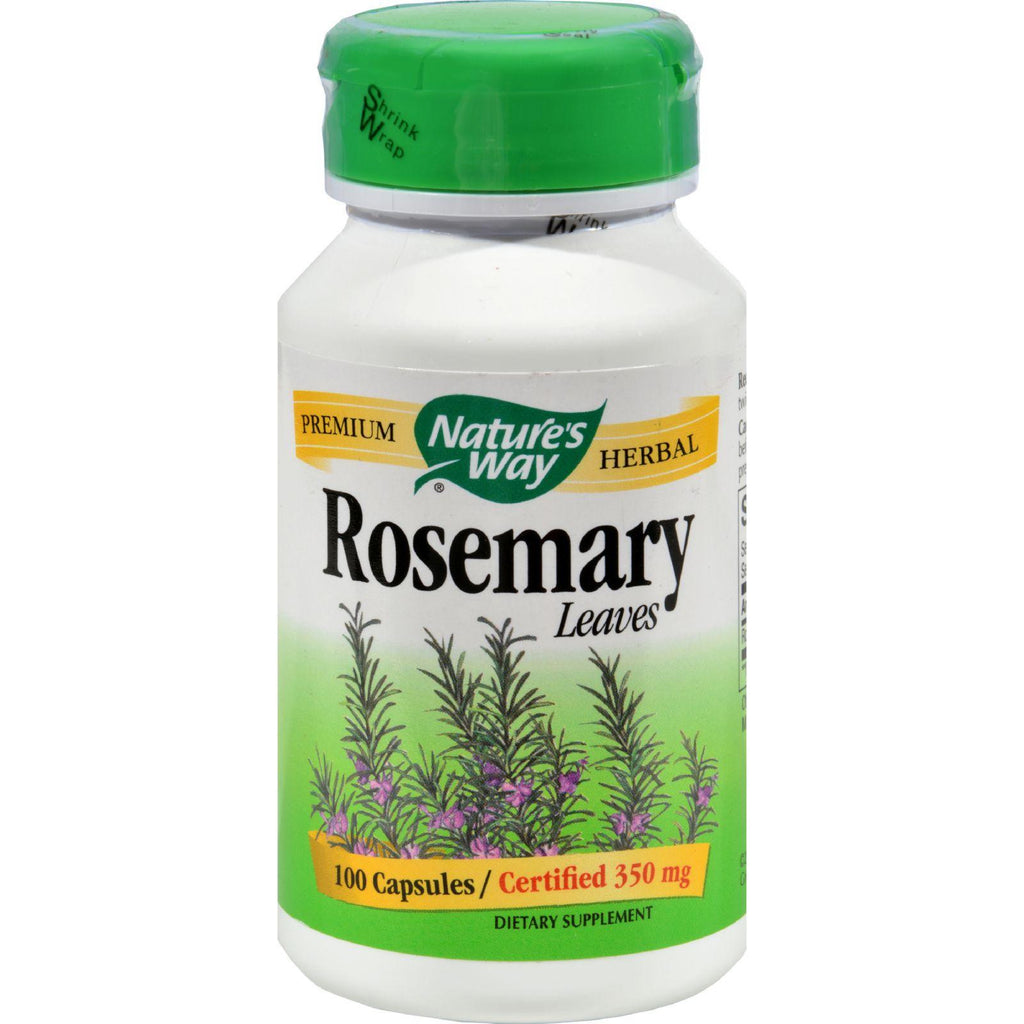 Nature's Way Rosemary Leaves - 100 Capsules