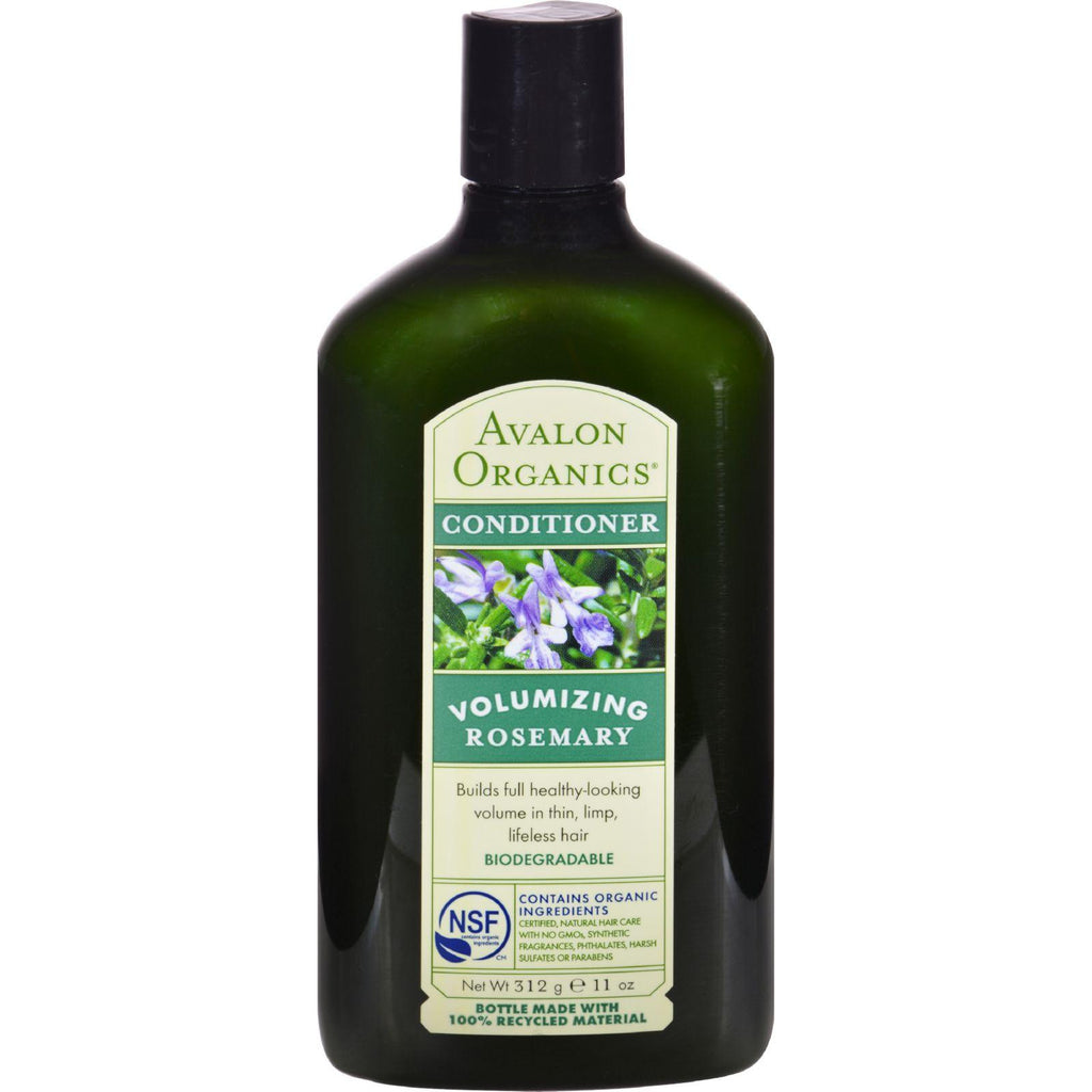 Avalon Organics Volumizing Conditioner With Wheat Protein And Babassu Oil Rosemary - 11 Fl Oz