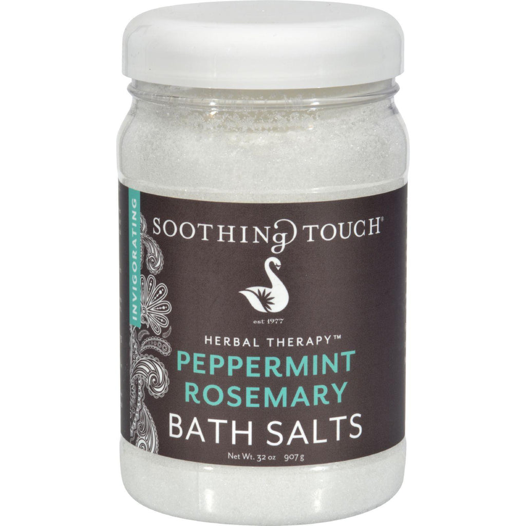 Soothing Touch Bath Salts - Peppermint Rosemary - 32 Oz