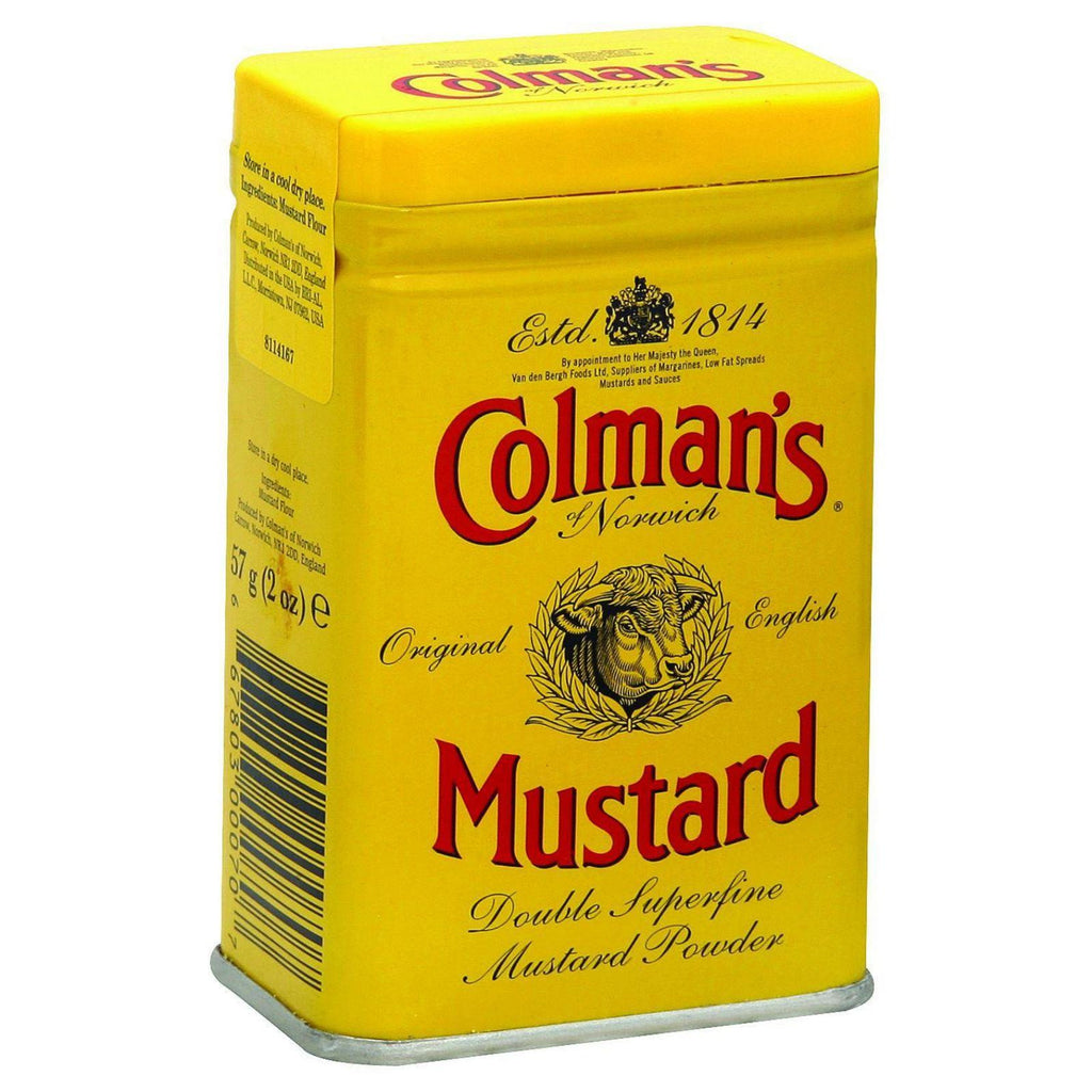 Colmans Dry Mustard Powder - 2 Oz - Case Of 12