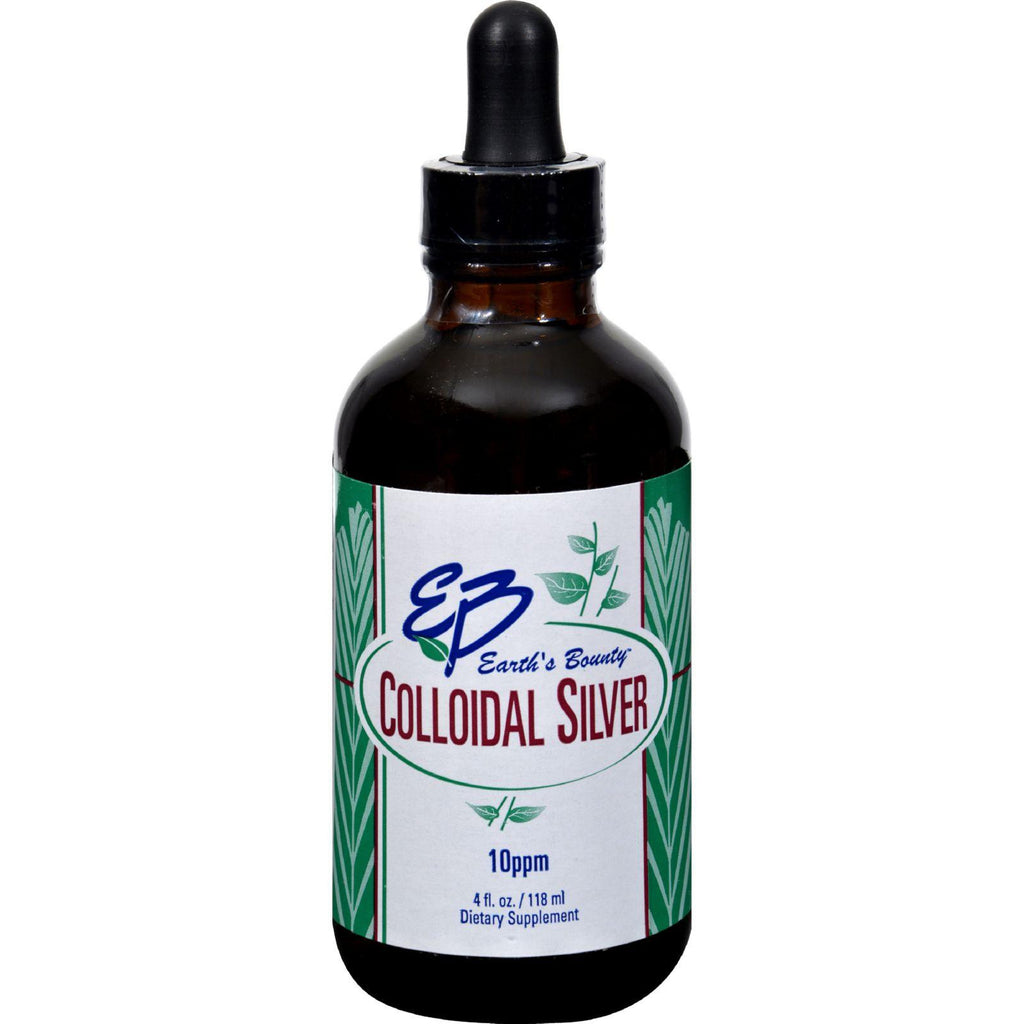 Earth's Bounty Colloidal Silver - 10 Ppm - 4 Fl Oz