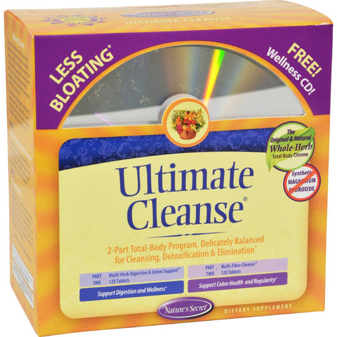 Nature's Secret Ultimate Cleanse Kit - 120 Tablets