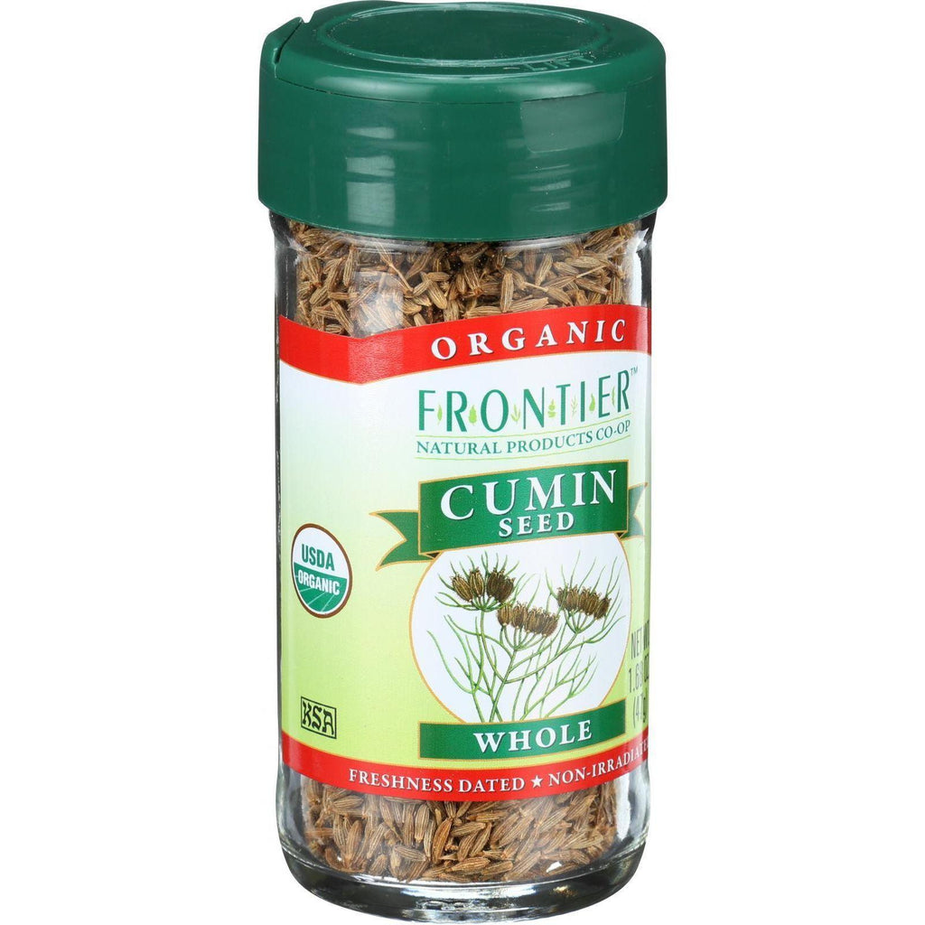 Frontier Herb Cumin Seed - Organic - Whole - 1.68 Oz