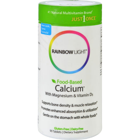 Rainbow Light Food-based Calcium - 90 Tablets