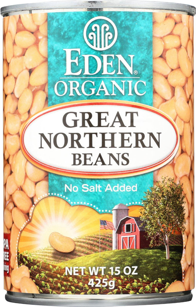 Eden Foods Great Northern Beans Organic - Case Of 12 - 15 Oz.