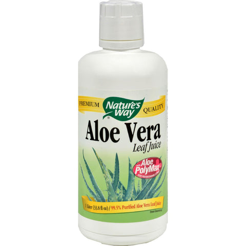 Nature's Way Organic Aloe Vera Whole Leaf Juice - 33.8 Fl Oz