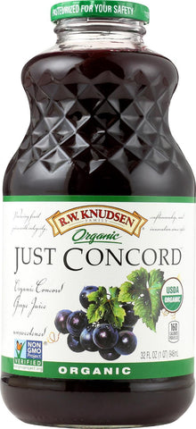 R.w. Knudsen Juice - Where To Buy Print Share Organic Just Concord Grape - Case Of 12 - 32 Fl Oz.