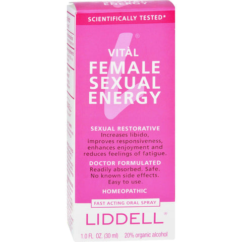 Liddell Homeopathic Female Sexual Energy Spray - 1 Fl Oz