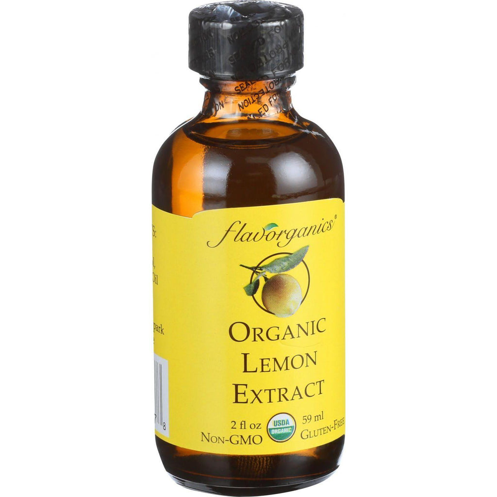 Flavorganics Organic Lemon Extract - 2 Oz