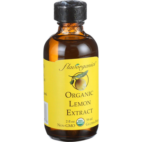 Flavorganics Organic Lemon Extract - 2 Oz