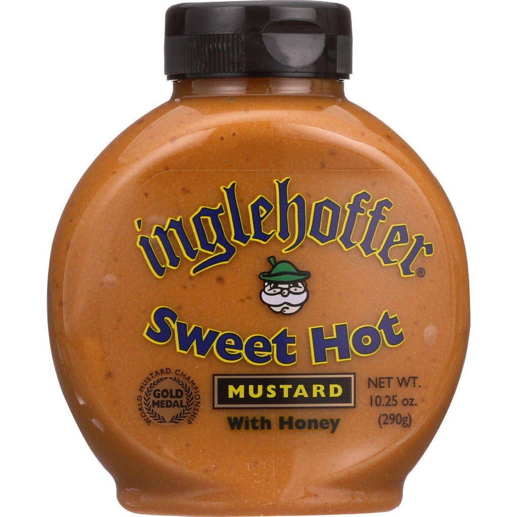 Inglehoffer Mustard - Sweet Hot - 10.25 Oz - Case Of 6