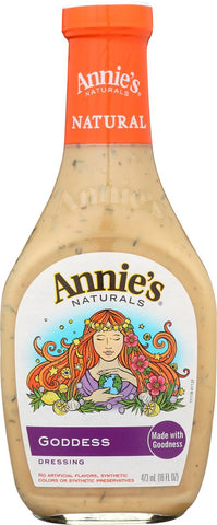 Annie's Naturals Dressing Goddess - Case Of 6 - 16 Fl Oz.