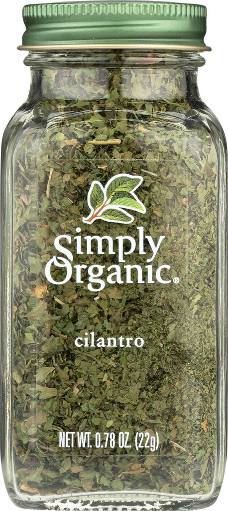 Simply Organic Cilantro - Case Of 6 - 0.78 Oz.